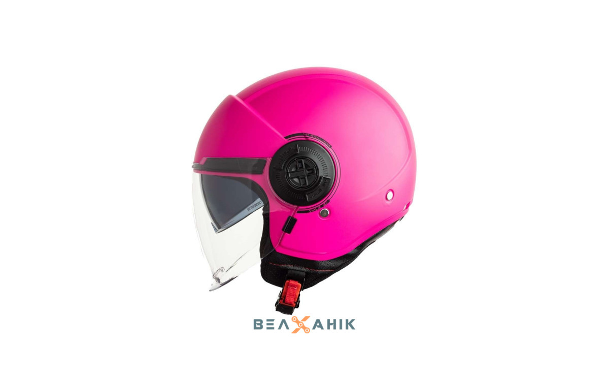 Шолом (напівлицевик) MT VIALE SV S Solid Gloss A8 Pink [M], фото 1