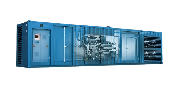Високовольтна когенераційна газова електростанція ESTAR LC1250C-NG-10.5kV