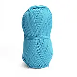 Пряжа Cotton Eight/Коттон Ейт, блакитний 1120, Performance, фото 3