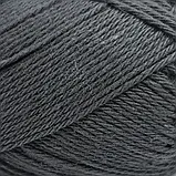 Пряжа Cotton Eight/Коттон Ейт, темно-сірий 1200, Performance, фото 3