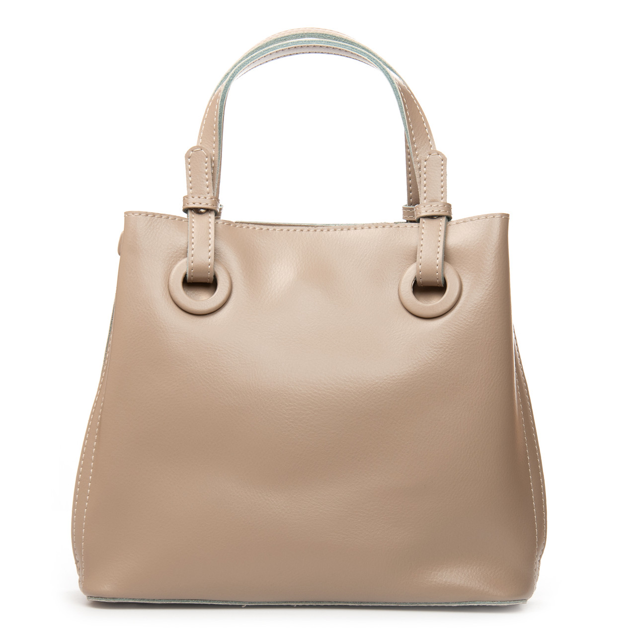 Cумка жіноча шкіряна 1546 light-beige.Купити сумки жіночі із натуральної шкіри trandbags.com.ua