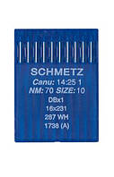 Голки Schmetz DBx1 №70/10 R (уп.10шт)