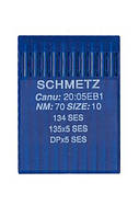 Голки Schmetz DPx5 №70/10 SES (уп.10шт)