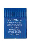 Голки Schmetz B-27 №70/10 SES (уп.10шт)
