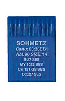 Голки Schmetz B-27 №90/14 SES (уп.10шт)