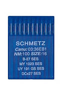 Голки Schmetz B-27 №100/16 SES (уп.10шт)