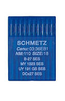 Голки Schmetz B-27 №110/18 SES (уп.10шт)
