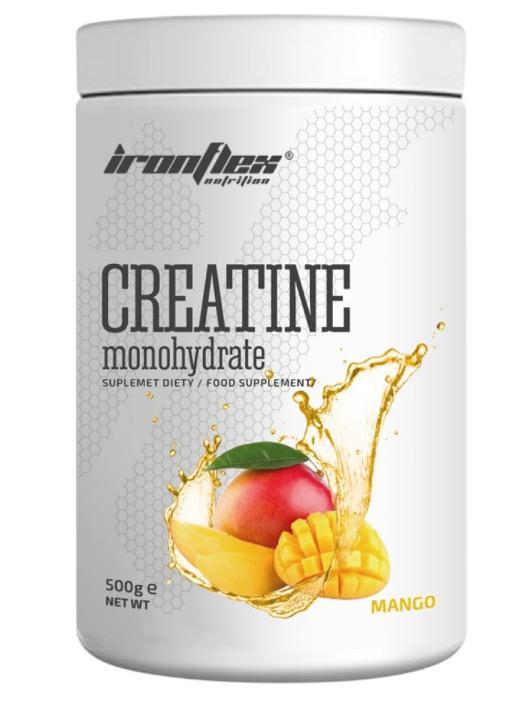 Креатин моногидрат IRON FLEX CREATINE 500 грам Смак :манго