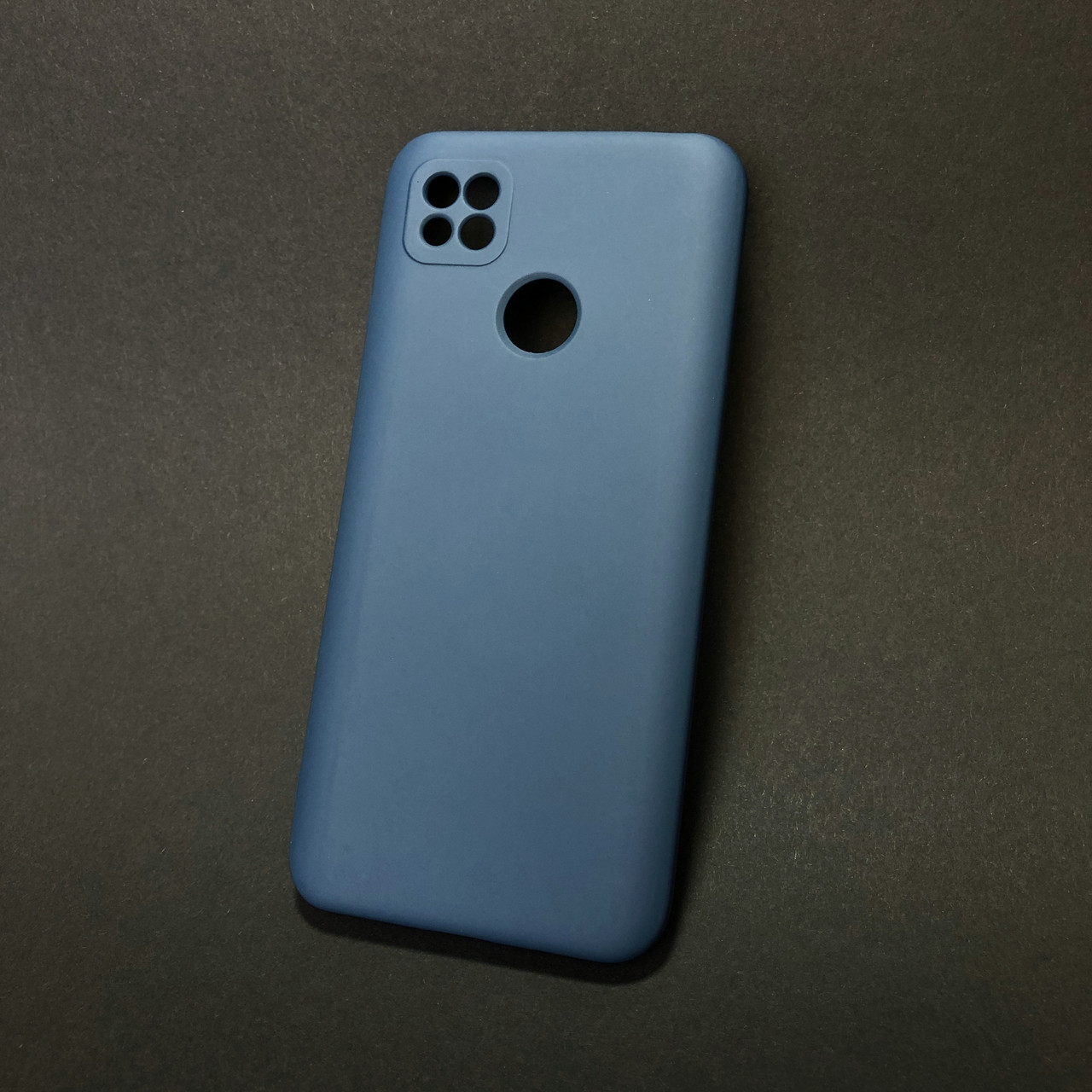 Чехол Xiaomi Redmi 9C / Redmi 10A Silicon Soft Silky №6 Blue