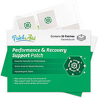 Patch Aid Performance & Recovery Support / Патчі для підвищення енергії та відновлення м'язів 30 шт.