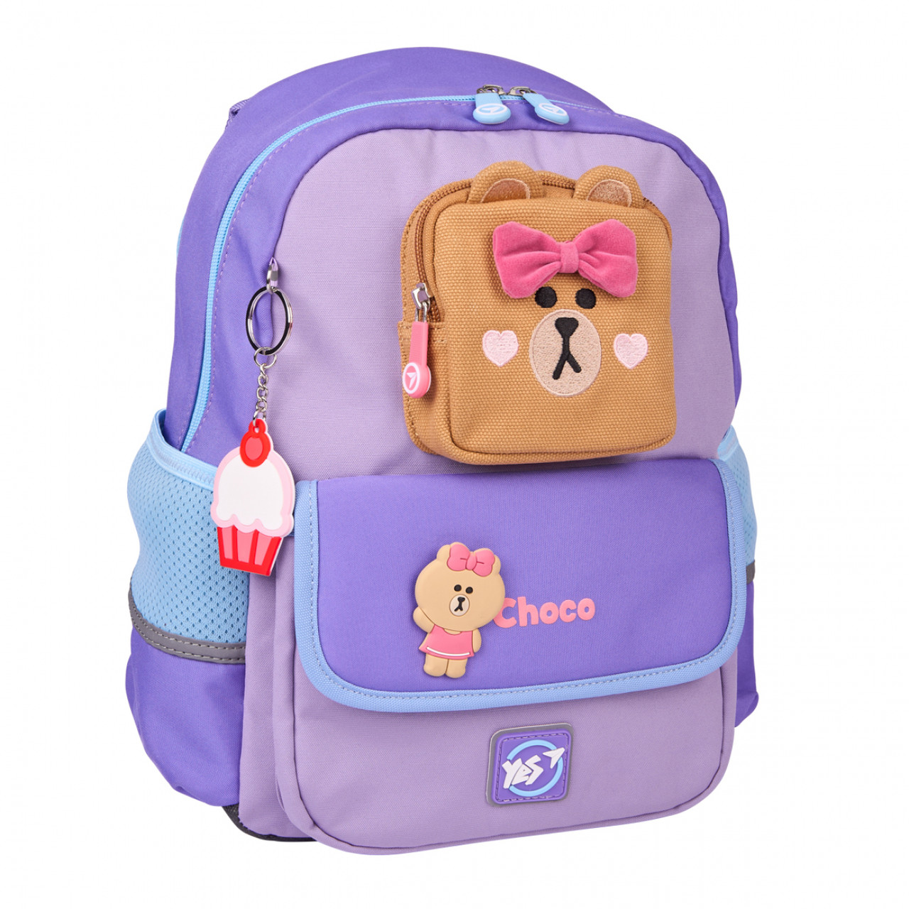 Рюкзак шкільний Yes S-104 Line Friends Pretty Choco