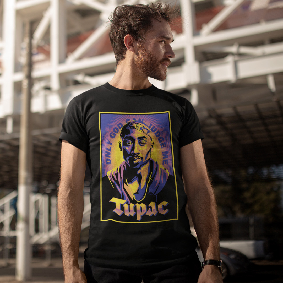 Футболка унісекс - Tupac - Only God Can Judge Me