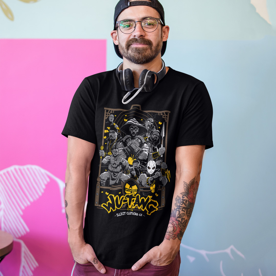 Футболка унісекс Wu Tang Clan (Warriors) XS чорний, фото 1