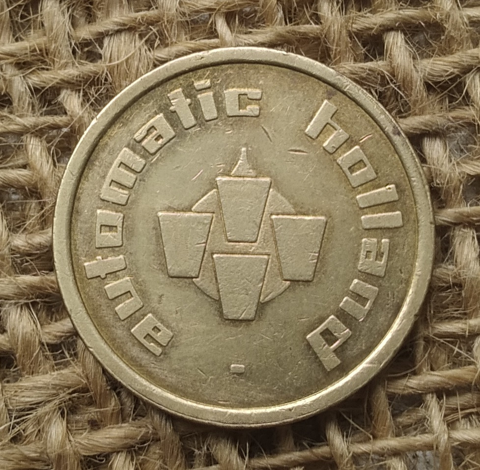 Жетон для видачі напоїв та їжі. Нiдерланди, фото 1