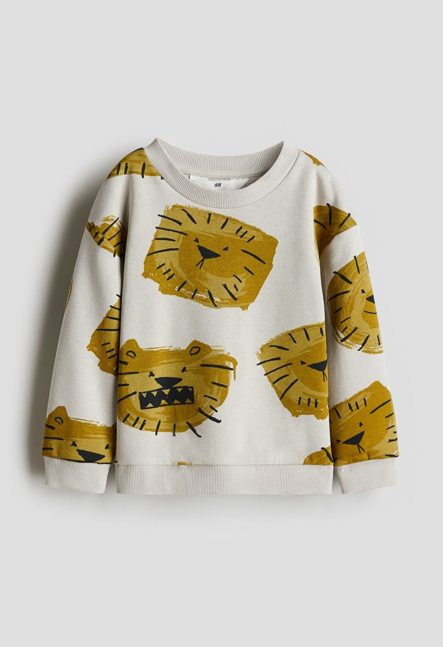 Світшот бежевий Леви H&M 122/128см, фото 1