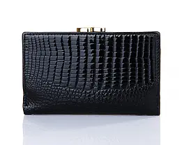 Гаманець жіночий чорний Chanel 9011 BLACK, фото 5