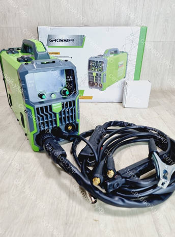 Зварювальний інверторний напівавтомат Grasser GMIG-315, фото 1