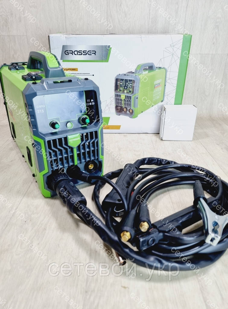 Зварювальний інверторний напівавтомат Grasser GMIG-315