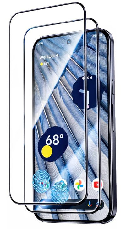 Захисне скло 2 шт CDK для Google Pixel 9 Pro XL | 3D Full Glue (018555) (black)