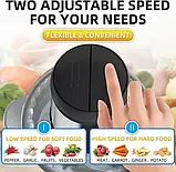 Універсальний кухонний подрібнювач Rainberg RB-2202, Блендер | Чопере | М'ясорубка із системою подвійних лез, фото 4