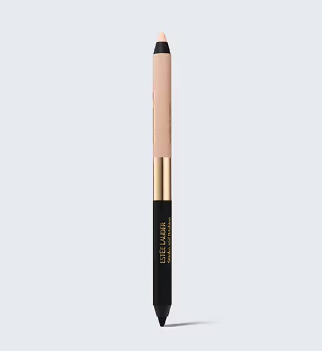 Подвійний олівець-каял для очей Estée Lauder Smoke & Brighten Kajal Eyeliner Duo, Noir/Cream, фото 1