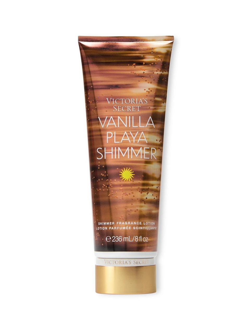 Парфумований лосьйон для тіла Vanilla Playa Shimmer Victoria's Secret 1159842054 (Золотистий 236 ml), фото 1