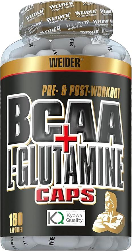 Weider BCAA+L-Glutamine 180 caps