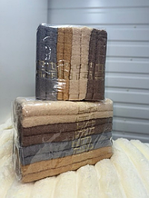 Рушник банний матеріал махра розмір 90-140 мікс кольору в пакованні від 8 шт.