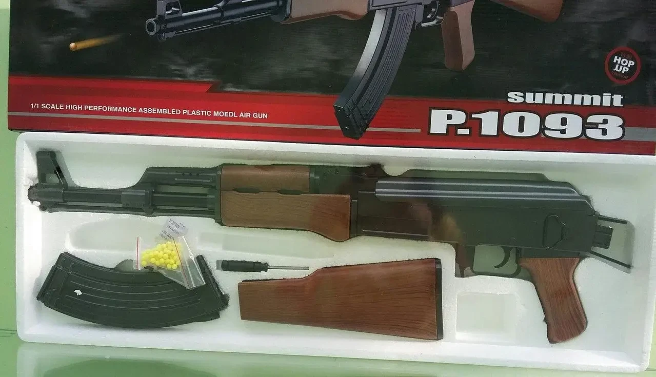 Повнорозмірний іграшковий автомат Калашникова P.1093 – подарунок для юного героя, фото 1