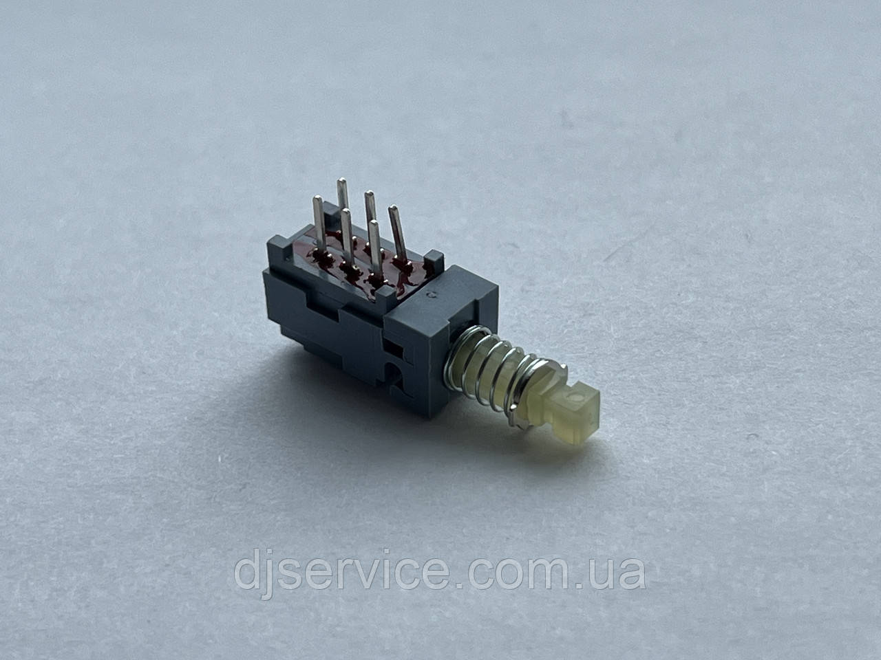 Кнопка Toneluck 6pin PS 909L з фіксацією для процесорів DBX, Phonic, Behringer і пультів Soundcraft MFXi, фото 1