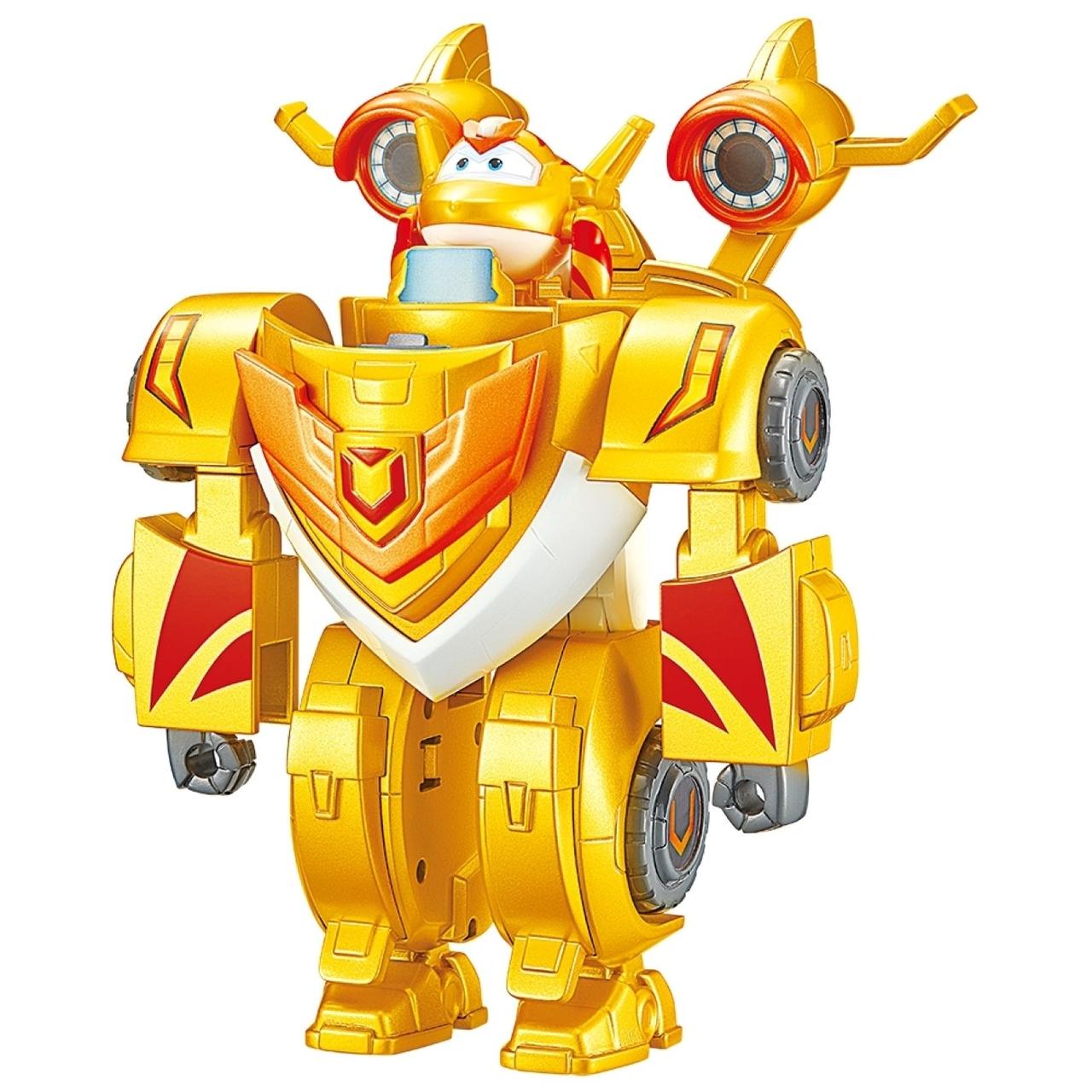 Ігровий набір Super Wings Super Robot Suit Золотий хлопчик для дітей від 3-х років (EU770352)