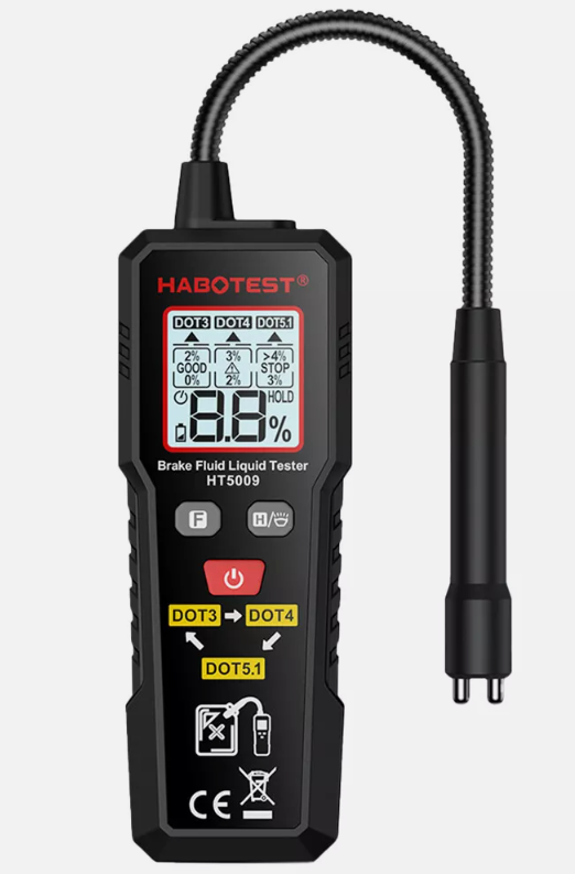 Тестер гальмівної рідини HABOTEST HT5009 — контроль безпеки вашого авто