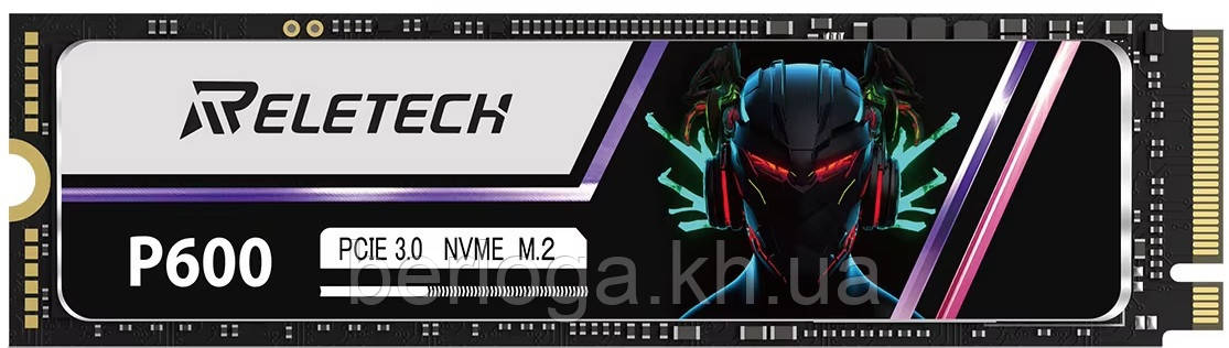 SSD накопичувач M.2 2280 PCIe Gen3.0x4 Reletech P600 256 GB