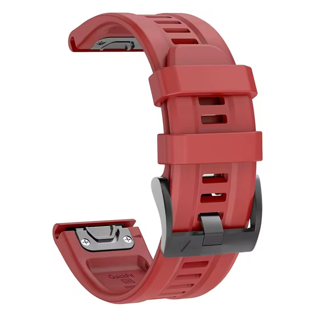 Ремінець QuickFit 22 мм. для годинників Garmin \ Червоний
