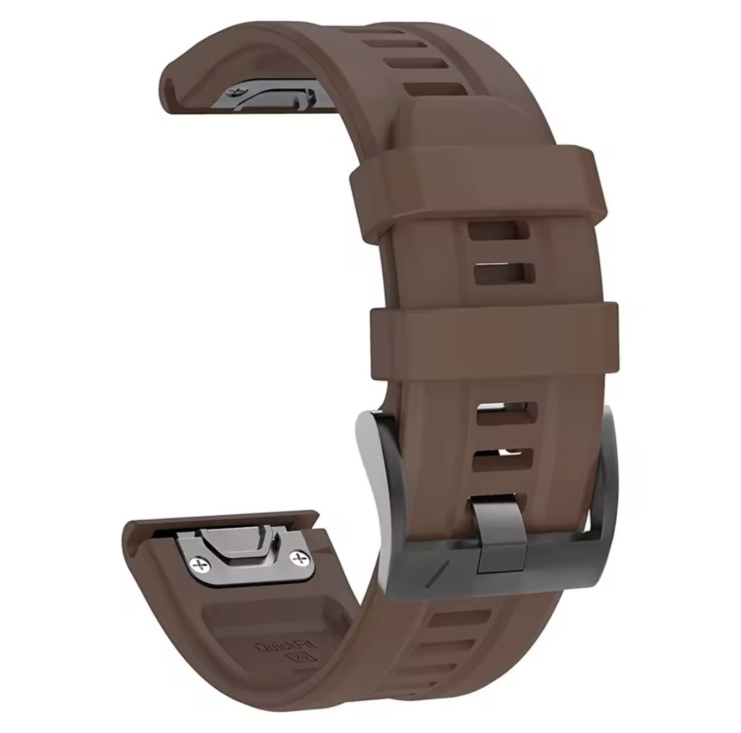 Ремінець QuickFit 22 мм. для годинників Garmin \ Коричневий