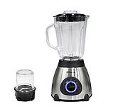 Стаціонарний блендер Domotec MS з кавомолкою — функціональність і потужність для щоденного використання 0825, фото 2