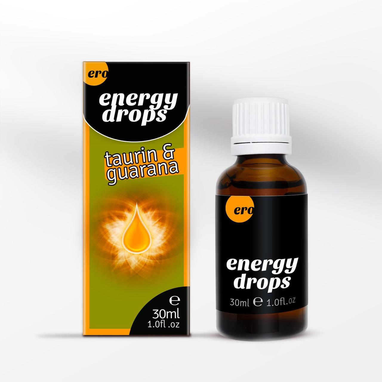 Збудливі краплі для двох ERO Drops Taurin & Guarane for men & women 30 мл, фото 1
