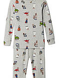 Дитяча піжама GAP лонгслів та штани 1159832386 (Сірий 95), фото 3