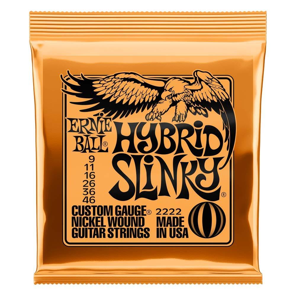Струни Ernie Ball Hybrid Slinky 2223 для електрогітари (09/46) нікель, фото 1