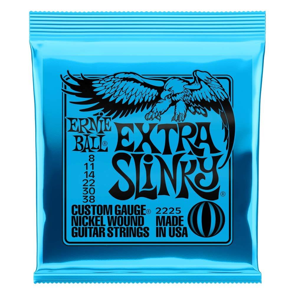 Струни Ernie Ball Extra Slinky 2225 для електрогітари (8/38) нікель, фото 1