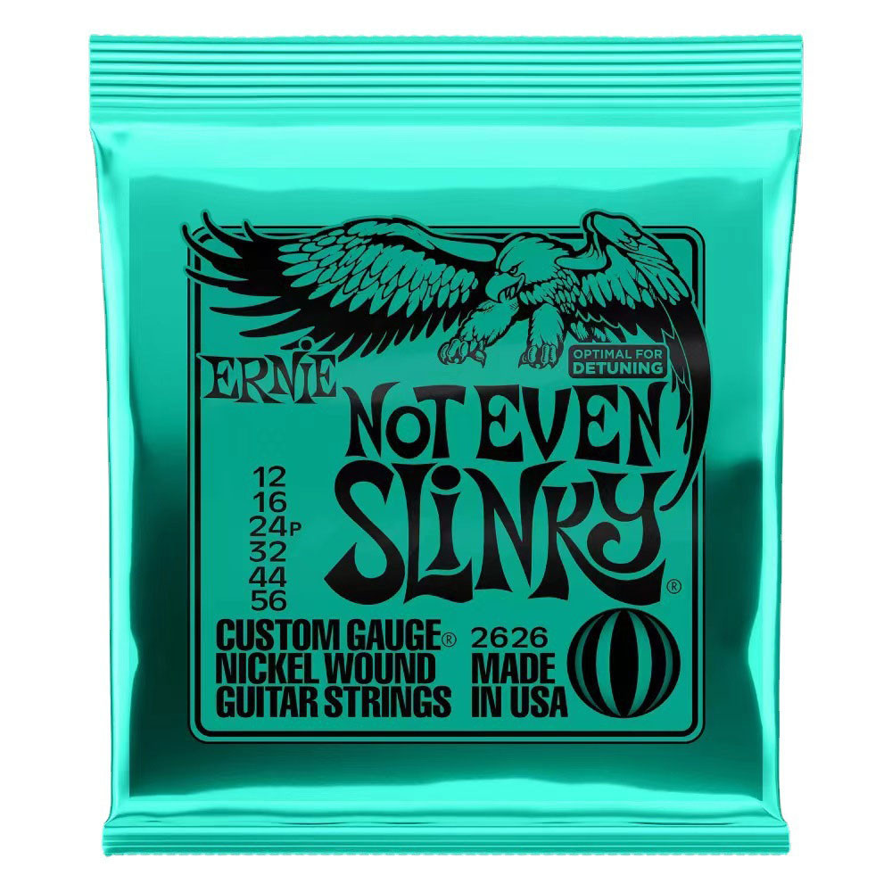 Струни Ernie Ball Not Even Slinky 2626 для електрогітари (12/56) нікель, фото 1