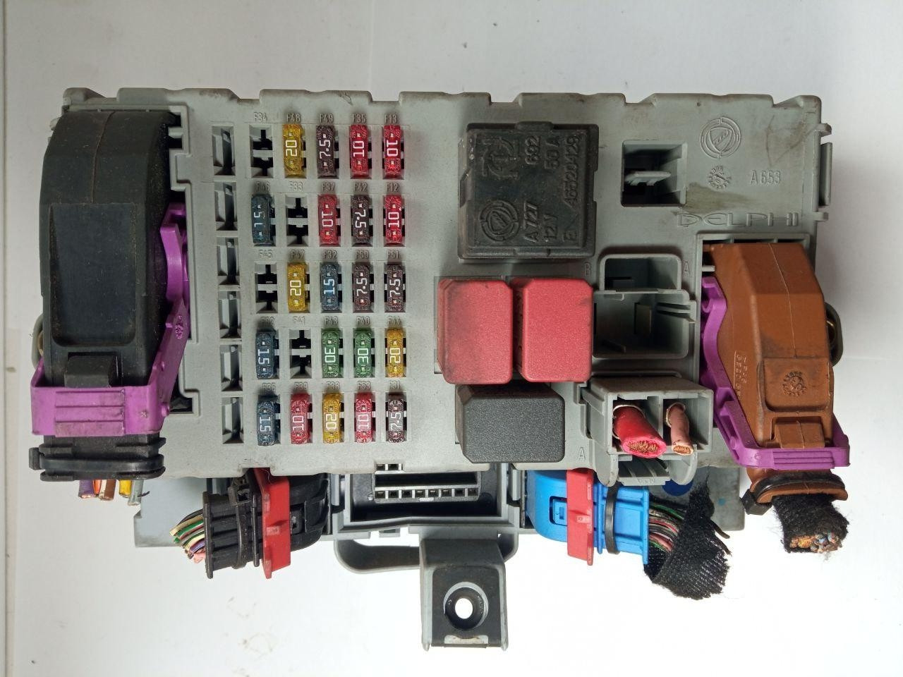 Електронний блок запобіжників Fiat Punto 188 Delphi 51744896 NPL / 51744896NPL