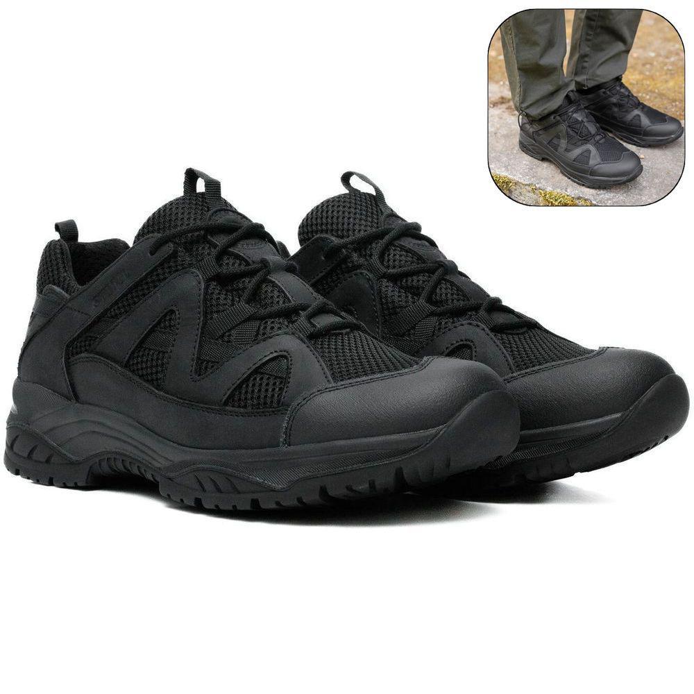 Тактичні Кросівки Stimul Штурм. 45р. Літо. Посилені. Чорний. Туристичні Кросівки., фото 1