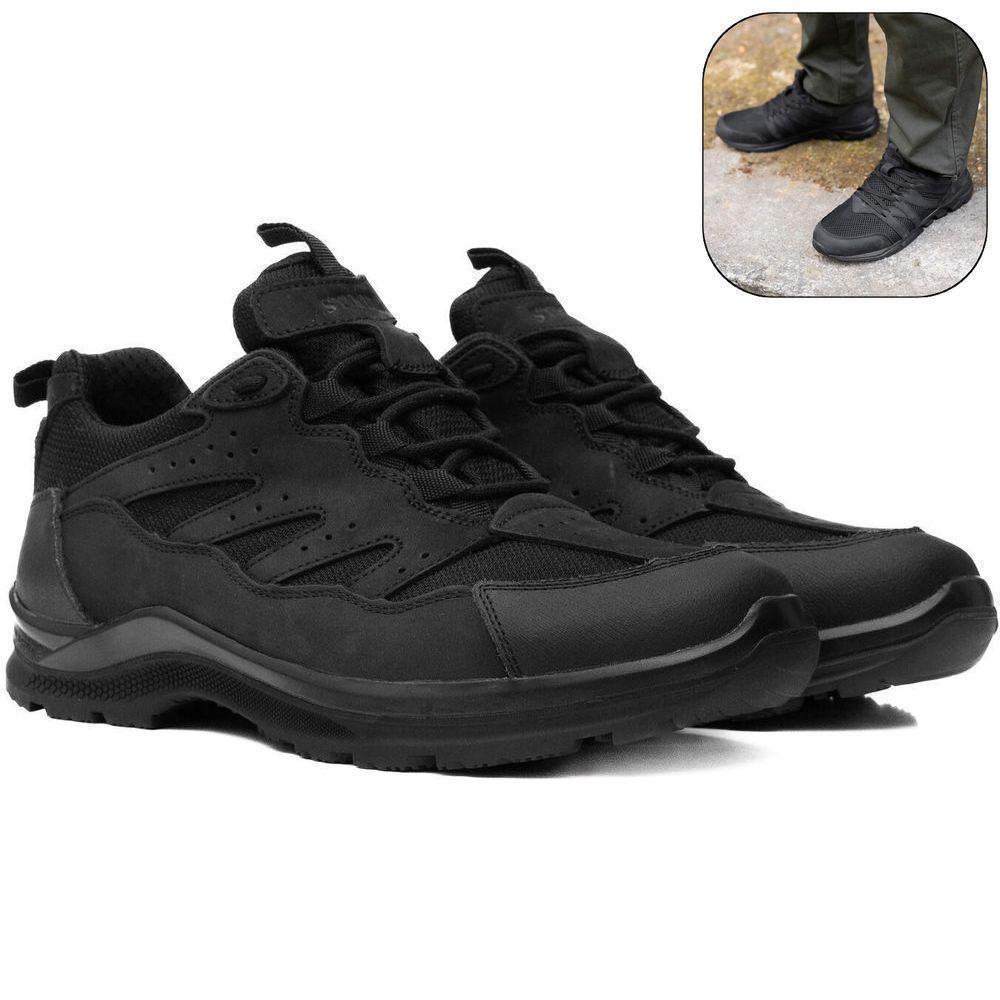 Тактичні Кросівки Stimul Катран. 40р. Літо. Посилені. Чорний. Туристичні Кросівки., фото 1