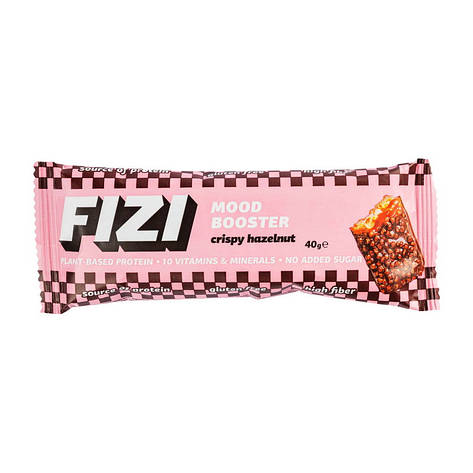 Fizi Mood Booster Bar (40 g, crispy hazelnut), фото 1