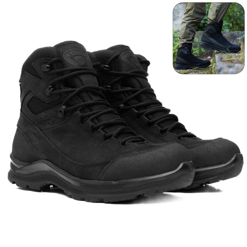 Тактичні Черевики Stimul Барс. 40р. Зима. Посилені. Чорний. Туристичні Черевики., фото 1