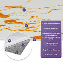 Самоклеюча стінова PET плитка 600х300х2мм SW-00002639, фото 2