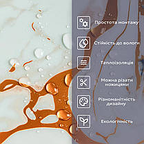 Самоклеюча стінова PET плитка 600х300х2мм SW-00002646, фото 4