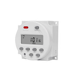 Реле часу, таймер тижневий, РК, 220В 16А 2ВА, CN101A - оригінал