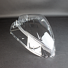 Пластиковое стекло фары Mercedes-Benz C-Class (204) 2007-2011 левое (водительское), фото 4